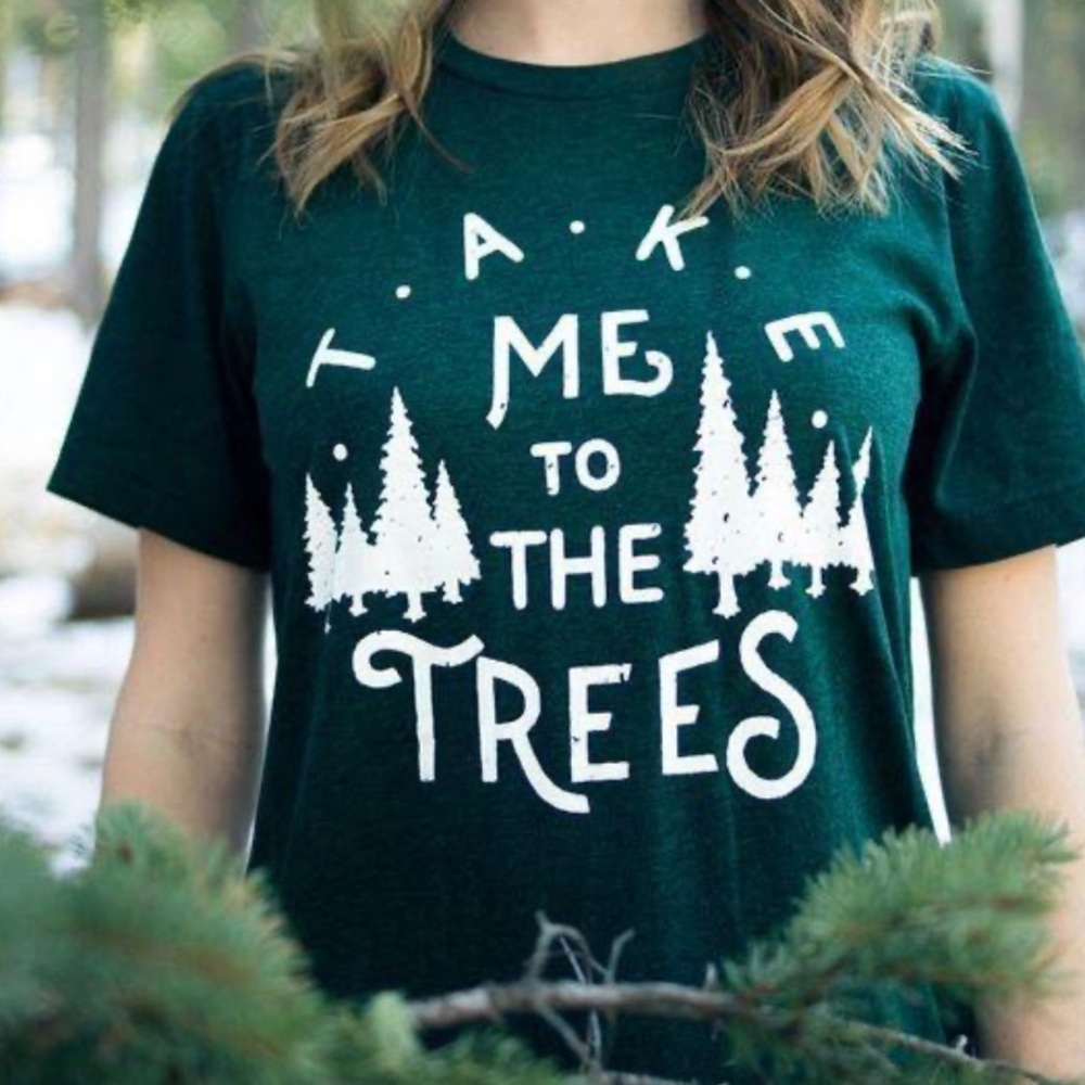 Moore Green Graphic Tee